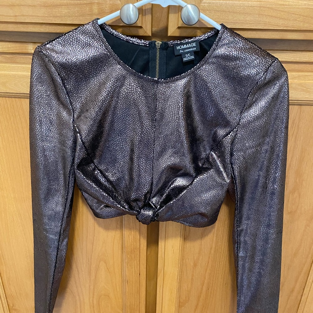 Elegant Crop Top